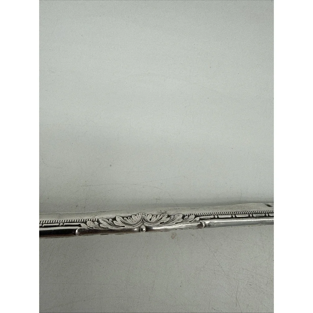 Antique Sterling Silver International Comb Case